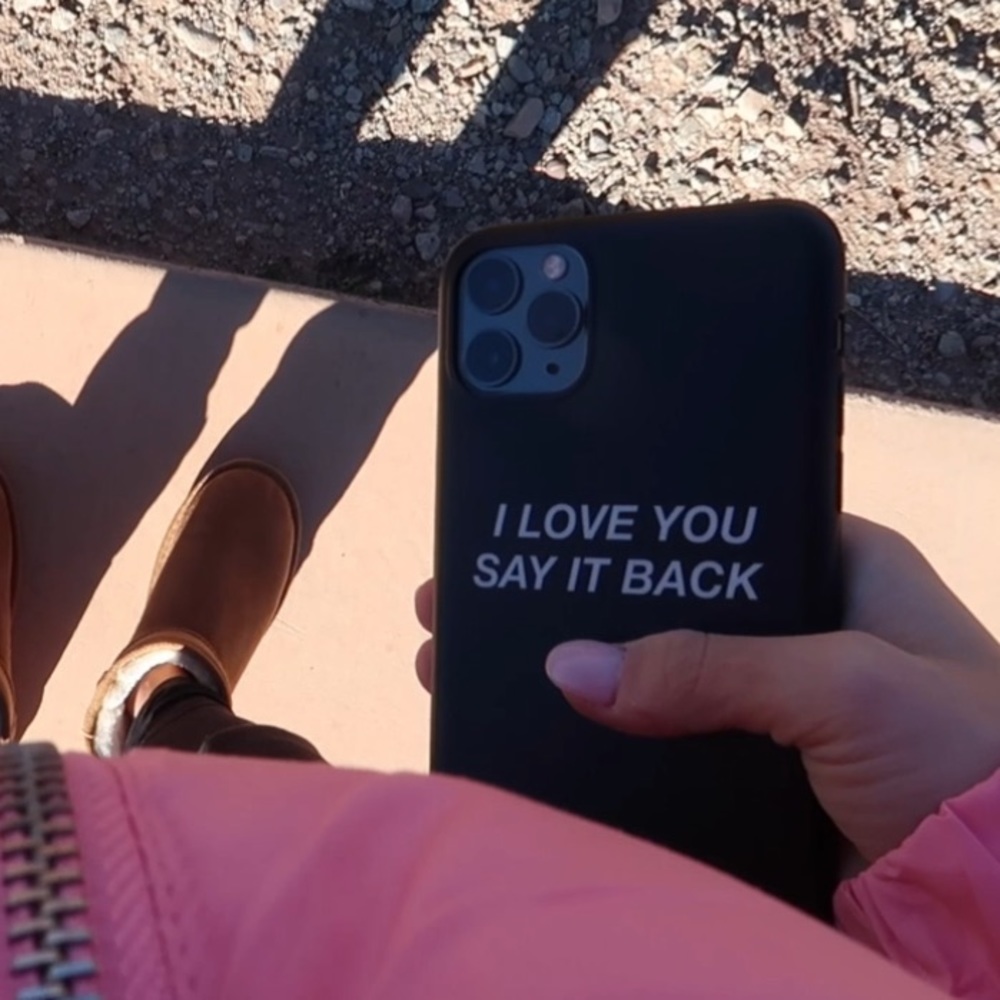 Lonely Ghost- I love you say it back phone case 11pro max